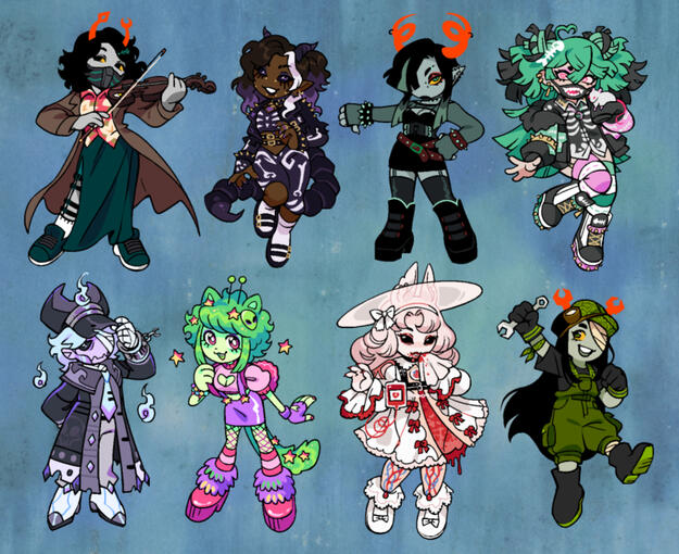 (CLOSED) Pixel chibi / MSPA - 40-50 USD